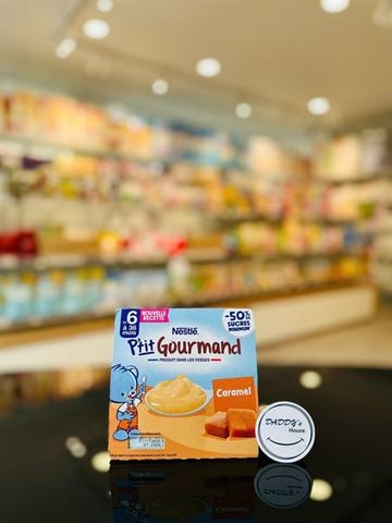 Váng sữa Nestle Gourmand - Caramel - 6th (4x100g)