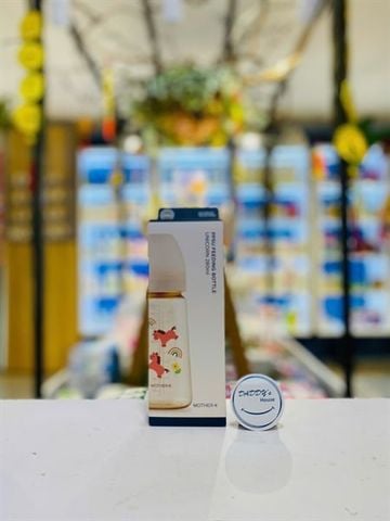 Bình sữa PPSU Mother-K - Ngựa hồng mao (280ml)