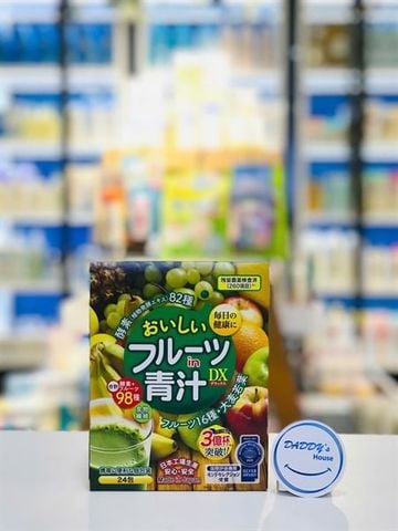 Bột trái cây tổng hợp Aojiru Enzyme Dx bổ sung vitamin (24 x 3g)