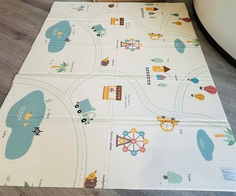 Thảm xốp XPE phủ Silicon 2 mặt Umoo Pomo