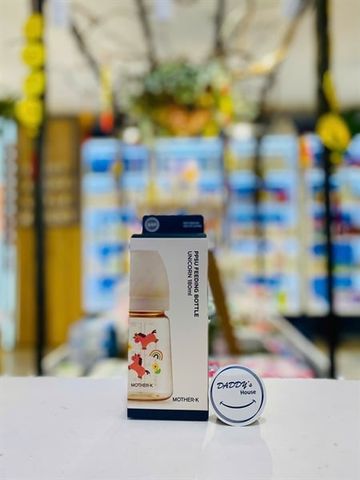 Bình sữa PPSU Mother-K - Ngựa hồng mao (180ml)