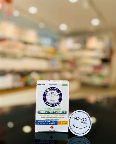 Siro bổ sung Omega - 3 BioAmicus - Vị cam (30ml)