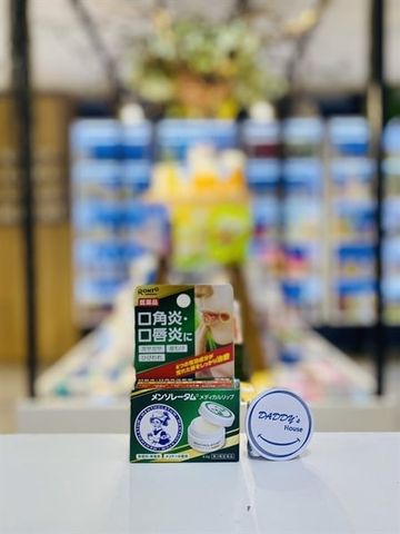 Dưỡng môi ngừa viêm môi, bong tróc, nứt nẻ với bạc hà Mentholatum Lip B Rohto - NĐ (8.5g)