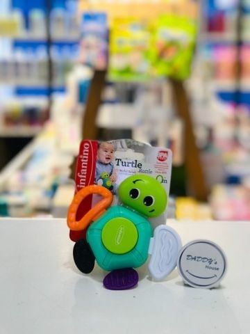 Gặm nướu hình chú rùa - Turtle Rattle Infantino (0th)