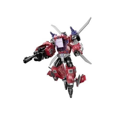 Đồ chơi Robot biến hình máy bay trực thăng Vecto - Màu đỏ (3 tuổi)