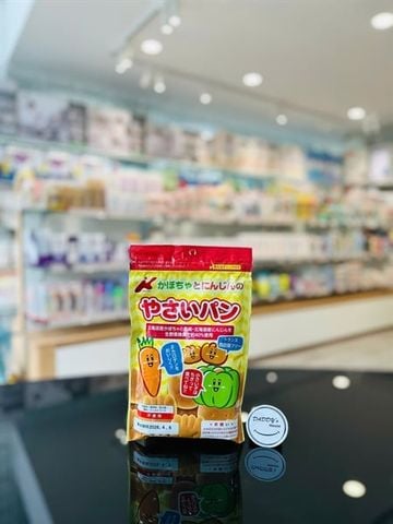 Bánh mì ăn dặm Kanemasuseika vị cà rốt và bí đỏ 10th (45g)