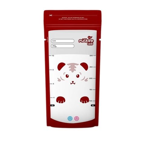 Túi trữ sữa cảm biến nhiệt Shapee 300ml - Tiger (Hộp 25 Túi)