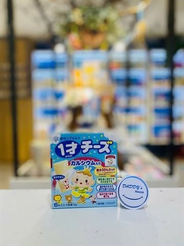 Phô mai giảm muối bổ sung Canxi Meg Snow 1 tuổi (72g)