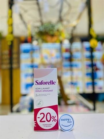 Dung dịch vệ sinh phụ nữ Saforelle - Pháp (500ml)