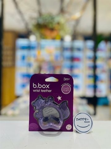 Gặm nướu vòng tay Silicone giúp giảm đau và ngứa nướu B.Box - Peony (3 tháng)