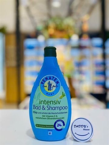 Dầu gội & Sữa tắm Penaten Baby Intensiv Bad & Shampoo (400ml)