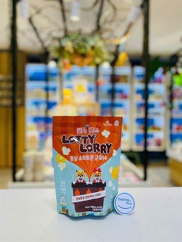 Bánh bỏng ngô Lotty Lorry 8 tháng (25g)