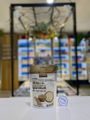 Hạt diêm mạch White Quinoa hữu cơ C'LaVie (200g)