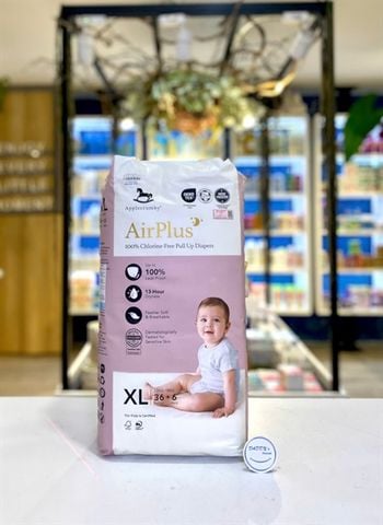 Tã quần ban đêm Applecrumby up size XL36+6 (12 - 18kg)