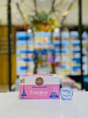 Nước muối Gifrer Fysoline Hồng (40 x 5ml)