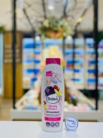 Sữa tắm dưỡng da thuần chay Balea - Hương mận & quả mọng (750ml)