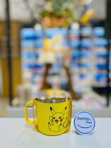 Ly uống nước Pikachu - Màu vàng (260ml)