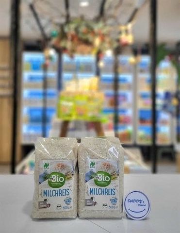Gạo sữa hữu cơ DmBio Milchreis - NĐ (500g)