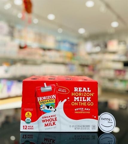 Sữa Horizon Whole Milk - CT (12 x 236ml)