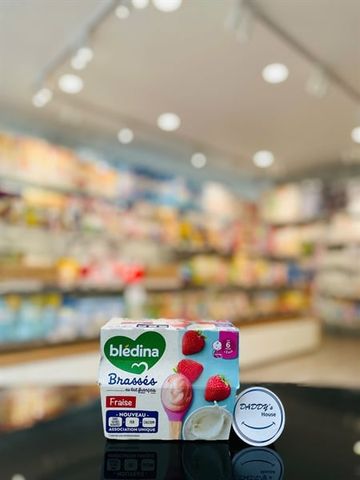 Sữa chua les Brasses - Dâu - 6th (4x95g)