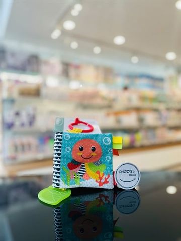 Sách vải treo có tiếng sột soạt Infantino (0m+)
