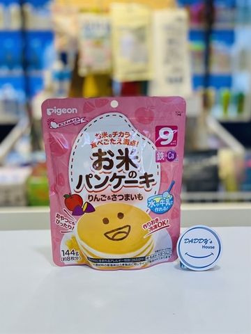 Bột Pigeon Pancake làm bánh, bột gạo, táo, khoai lang từ 9th - NĐ (144g)