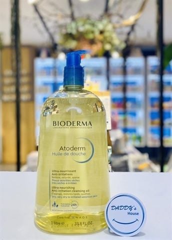 Dầu tắm Bioderma Atoderm Huile de douche - NĐ (1L)
