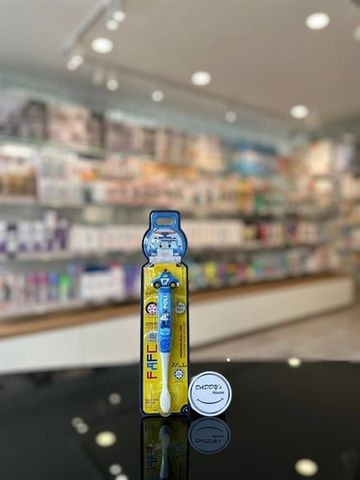 Bàn chải đánh răng FAFC hình Robocar Poli - Poli (3 tuổi)