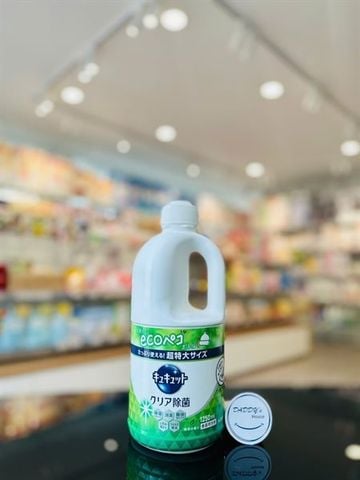 Nước rửa chén bát Kao - hương trà xanh (1250ml)