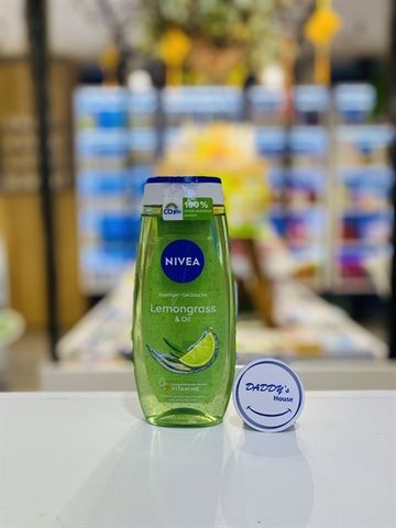 Sữa tắm Nivea Lemongrass & Oil - Đức - NĐ (250ml)