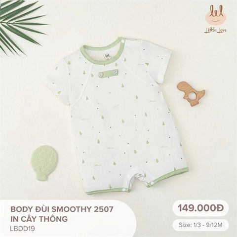 Body đùi Smoothy Little Love - Hình cây thông (6-9th)