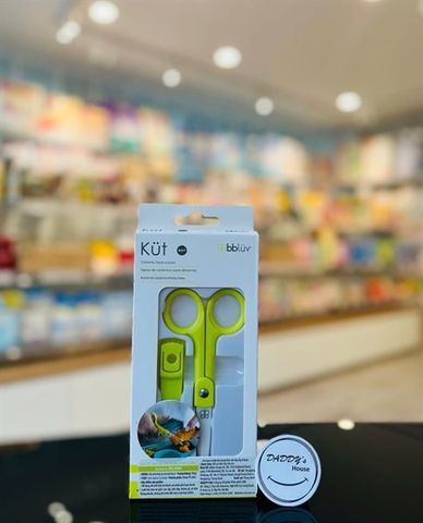 Kéo cắt thức ăn cho bé Bbluv Kut (Lime)