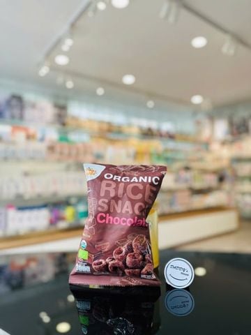 Snack gạo hữu cơ Nobi Nobi vị Socola 18th (40g)