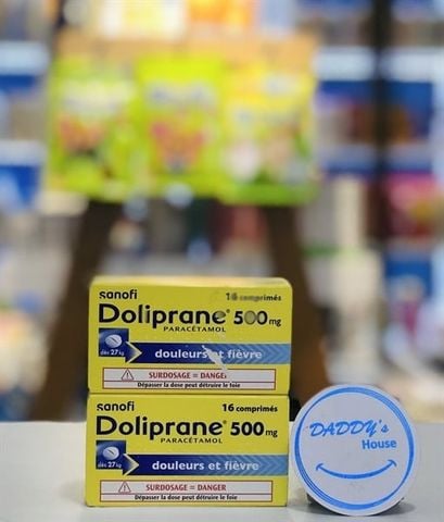 Thuốc hạ sốt viên nén Doliprane từ 27kg - NĐ (500mg)