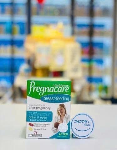 Vitamin dinh dưỡng nuôi con sữa Mẹ Pregnacare Breast Feeding - NK (84V)
