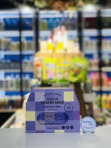 Mặt nạ Vitamin nâng cơ, săn chắc, đàn hồi da chiết xuất đậu nành Banobagi (10m)
