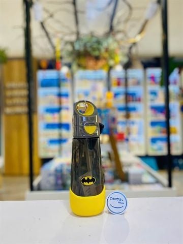 Bình nước Tritan có van chống sặc B.Box - Batman (600ml)