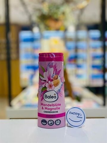 Sữa tắm dưỡng da Balea - Hương hoa mộc lan & hạnh nhân (300ml)