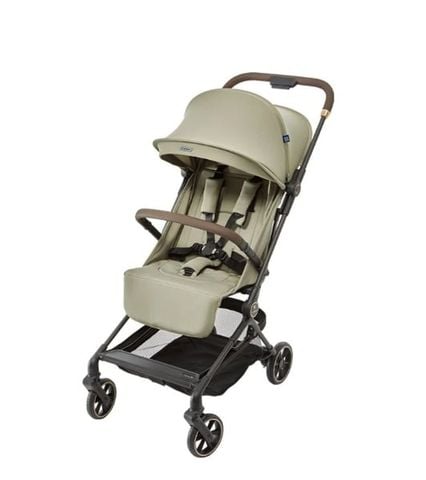 Xe đẩy gấp gọn bằng một tay khung nhôm Unilove Aero - Olive Sage (0-22kg)