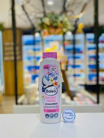 Sữa tắm dưỡng da thuần chay Balea - Hương dừa & hoa sứ (750ml)