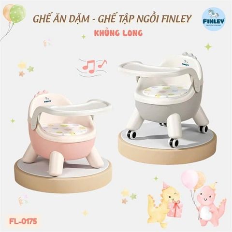 Ghế tập ngồi ăn dặm Finley (Màu xám)