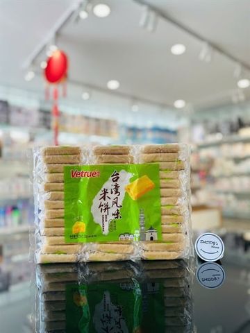 Bánh gạo giòn Đài Loan vị phô mai Vetrue (320g)