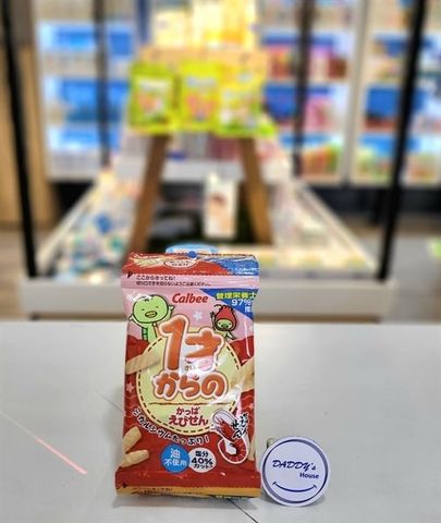 Bánh snack Calbee Kappa Ebisen hương vị tôm từ 1 tuổi (4x8g)