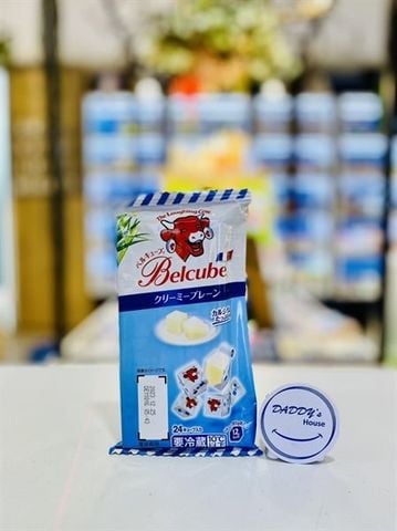 Phô mai viên Belcube vị tự nhiên - Nhật - NĐ (24v)