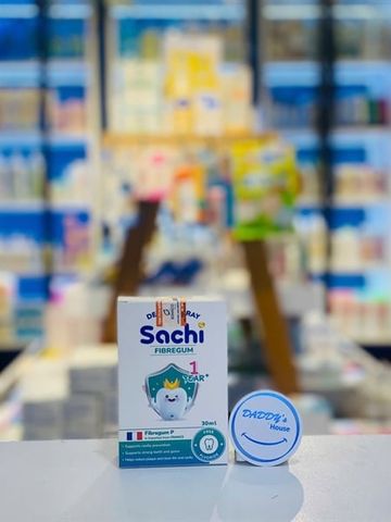 Xịt chăm sóc răng miệng Sachi bé từ 12 tháng (30ml)