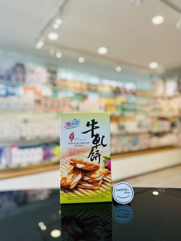Bánh quy nhân kem hành lá Yuki & Love Nougat Biscuit Original (112g)