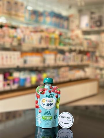 Trái cây nghiền vị táo, nam việt quất Fruto 6th (90g)