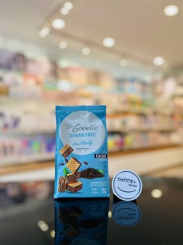 Bánh xốp kem vị Cacao không đường Gastone Lago Mini Party Cocoa Suger Free (125g)