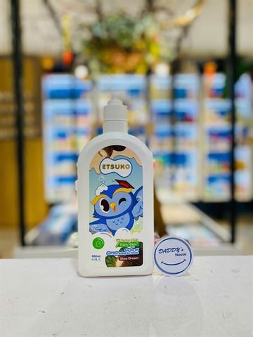 Tắm gội làm sạch dưỡng ẩm Shea Dream Etsuko 2 tuổi (600ml)
