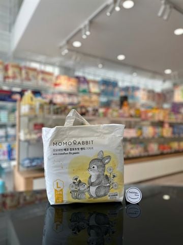Tã quần Momo Rabbit Eco Comfort fit size L28 (9-14kg)